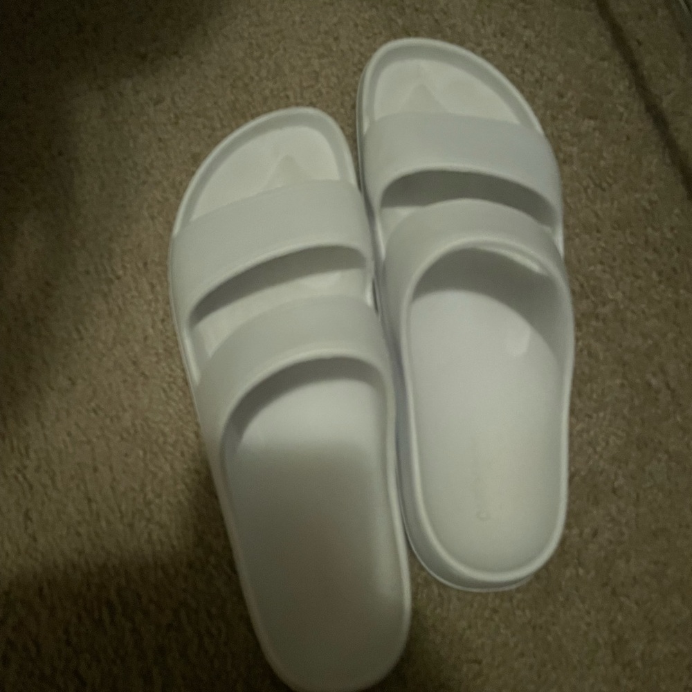 Sugarcane-Blend Double-Strap Slide Sandals for Women